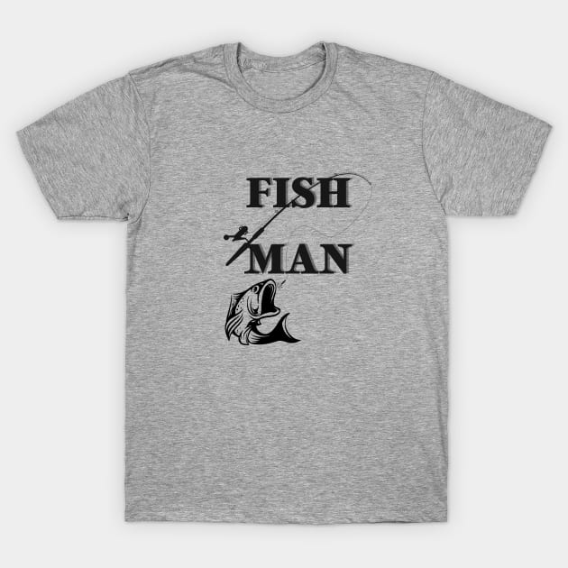 fishman T-Shirt by Art-Julia